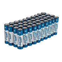 Powermaster - Piles alcalines Super LR6 type AA, 40 pcs