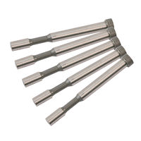 Silverline - Poinçons de grignoteuse pneumatique, 5 pcs