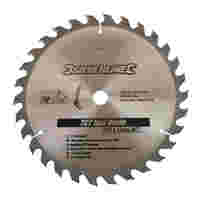 Silverline - Lame TCT pour bois clouté, 30 dents