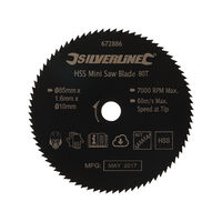 Silverline - Lame de mini-scie HSS