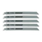 Acheter Silverline - Lames de scie-sabre pour bois, 5 pcs au meilleur prix