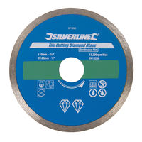 Silverline - Disque diamant pour carreaux