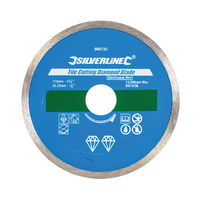 Silverline - Disque diamant pour carreaux