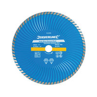 Silverline - Disque diamant à tronçonner Turbo Wave