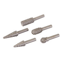 Silverline - Râpes pour perceuses, 5 pcs