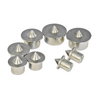 Silverline - Pointes de centrage pour chevillage, 8 pcs