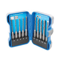 Silverline - Forets à maçonnerie TCT SDS Plus, coffret 10 pcs