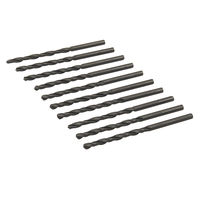 Silverline - Mèches métriques acier rapide HSS-R, 10 pcs