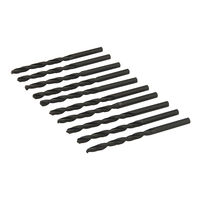 Silverline - Mèches métriques acier rapide HSS-R, 10 pcs