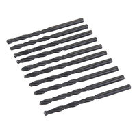 Silverline - Mèches métriques acier rapide HSS-R, 10 pcs