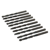 Silverline - Mèches métriques acier rapide HSS-R, 10 pcs