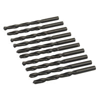 Silverline - Mèches métriques acier rapide HSS-R, 10 pcs