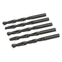 Silverline - Mèches métriques acier rapide HSS-R, 5 pcs