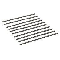 Silverline - Mèches métriques longues en acier rapide HSS-R, 10 pcs