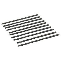 Silverline - Mèches métriques longues en acier rapide HSS-R, 10 pcs