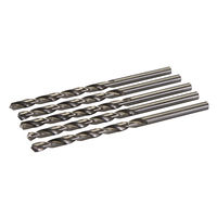 Silverline - Mèches métriques longues en acier rapide HSS-R, 5 pcs