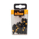 Triton - Lot de 25 embouts de vissage chocs Pozidriv