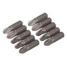 Acheter Silverline - 10 embouts Pozidriv chrome-vanadium au meilleur prix