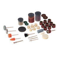 Silverline - Kit d'accessoires pour outil rotatif, 105 pcs