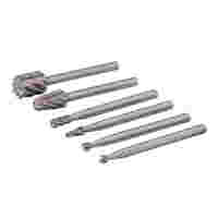 Silverline - Fraises HSS pour outil rotatif, 6 pcs