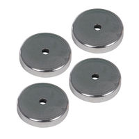 Silverline - Aimants en ferrite, 4 pcs