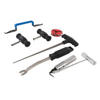 Silverline - Kit d'outils pour le démontage de pare-brise, 7 pcs