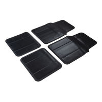 Silverline - Tapis de voiture, 4 pcs