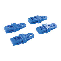 Clips pour bâche, 4 pcs