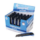 Acheter Silverline - Cutters à lame sécable 18 mm, présentoir 36 pcs au meilleur prix