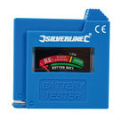 Silverline - Testeur de piles compact