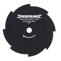 Silverline - Lame pour débroussailleuse, 8 dents