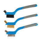 Silverline - Mini-brosses métalliques, 3 pcs