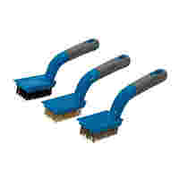 Silverline - Brosses métalliques moyennes, 3 pcs