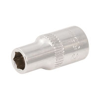 Silverline - Douille métrique 1/4" 6 pointes