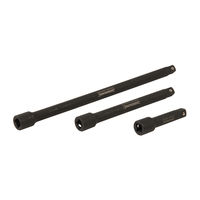 Silverline - Barres d'extension impact 3/8", 3 pcs