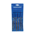 Silverline - Limes de serrurier, 6 pcs