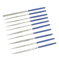 Silverline - Limes aiguilles diamantées, 10 pcs