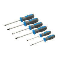 Silverline - Tournevis à usage général, 6 pcs