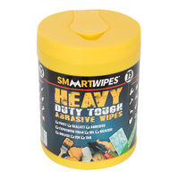 Lingettes abrasives ultrarésistantes pour travaux intensifs - 75 lingettes