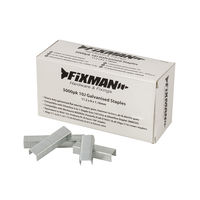 Fixman - Agrafes galvanisées 10J, 5 000 pcs