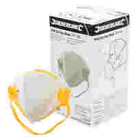Silverline - Masques respiratoires pliables FFP1 NR, présentoir 50 pcs