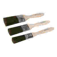 Silverline - Pinceaux Premium à soies synthétiques, 3 pcs