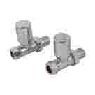 Acheter Plumbob - Valves droites pour radiateur sèche-serviettes, 2 pcs au meilleur prix