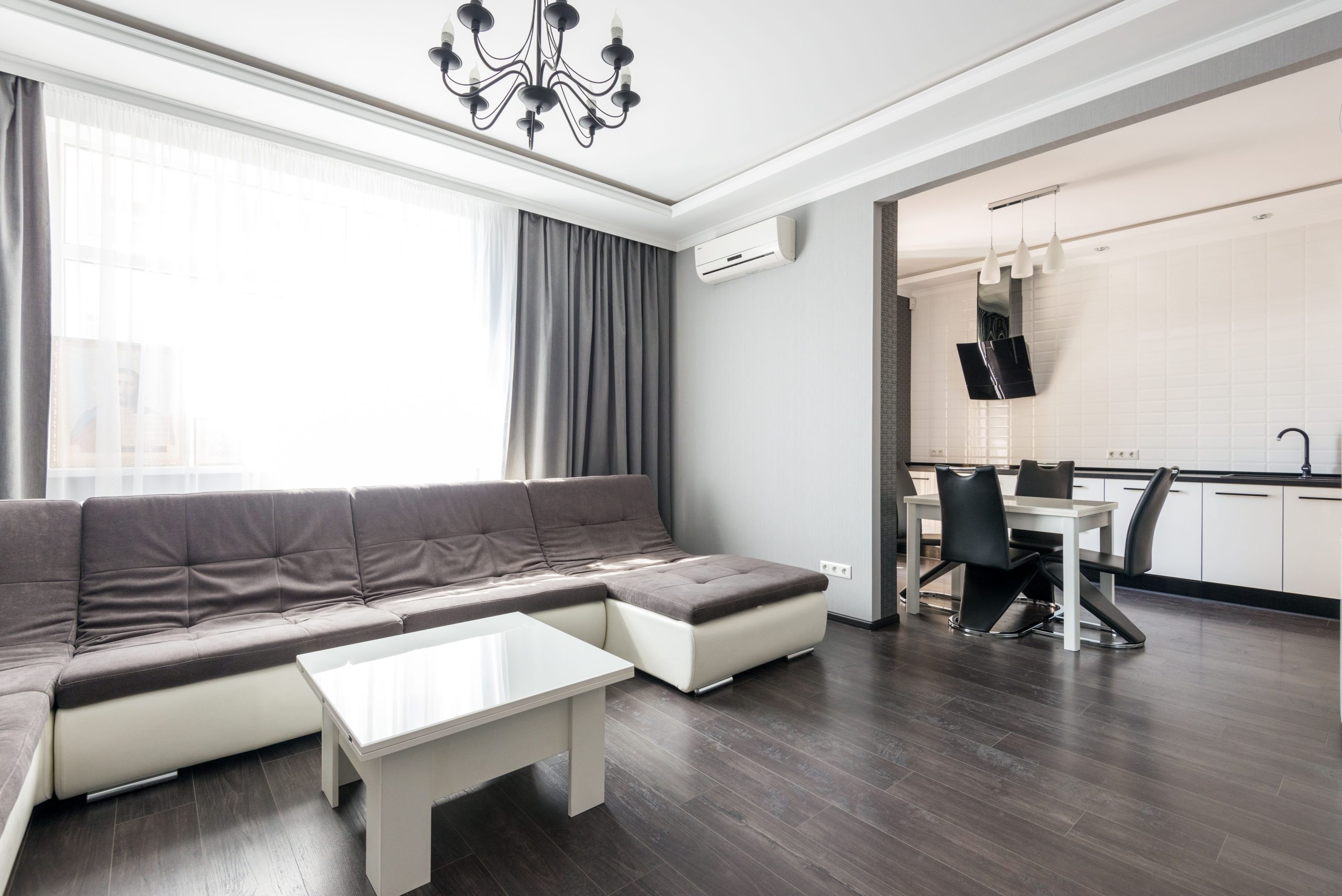 Appartement meublé avec salon et coin repas